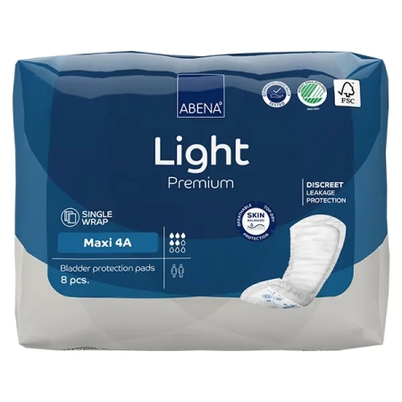 Σερβιέτες ABENA Light, Maxi No 4Α Premium, 8τεμ.