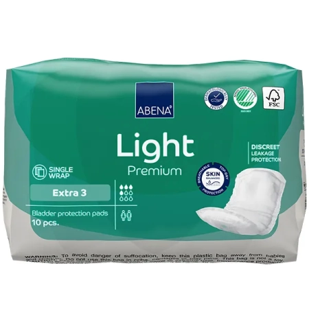Σερβιέτες ABENA Light, Extra No3 Premium, 10τεμ.