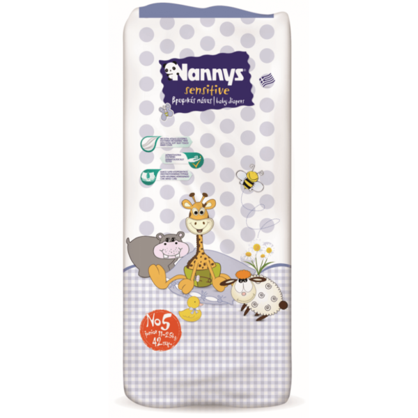 Nannys Baby Diapers ECO Junior 11-25Kg 42pcs