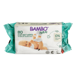 Bambo Nature παιδικά μωρομάντηλα 80τεμ.