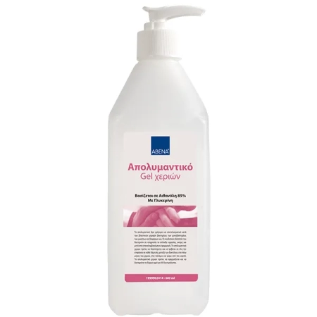 ABENA Απολυμαντικό Gel Χεριών 85%, 600ml