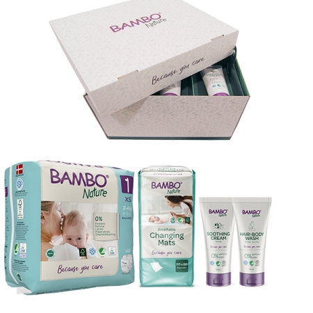 Bambo Nature Gift Box Silver