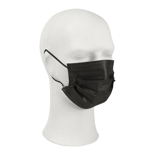 Ιατρική μάσκα προσώπου με λάστιχο Type IIR, Abena, μαύρη, 50τεμ