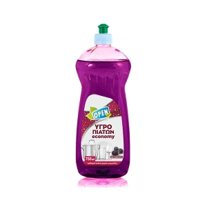 Υγρό πιάτων Open Care Economy, Άρωμα Βατόμουρο, 750ml