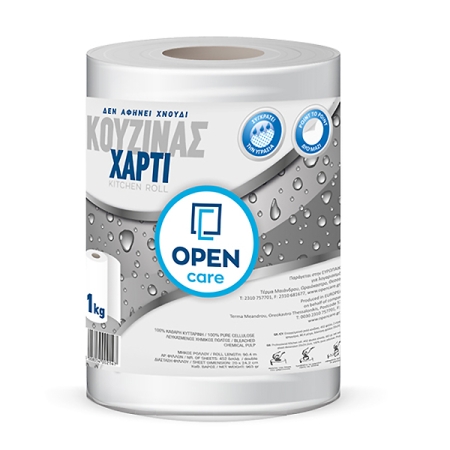 Χαρτί-Κουζίνας-Open-Care,-λευκό,-1Kg