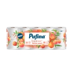Χαρτί Υγείας Pufina Lux Άρωμα Ροδάκινο 3φ. 95gr 10άρι