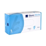 Εξεταστικά γάντια νιτριλίου Abena Classic, Large, Μπλε, 100τεμ.
