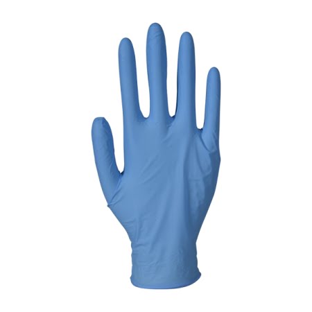 Εξεταστικά γάντια νιτριλίου Abena Classic, Μπλε, 100τεμ.