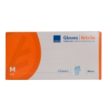 Εξεταστικά γάντια νιτριλίου Abena Classic, Medium, Μπλε, 100τεμ.