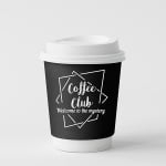 Ποτήρι Χάρτινο Open Care Coffee Club double wall