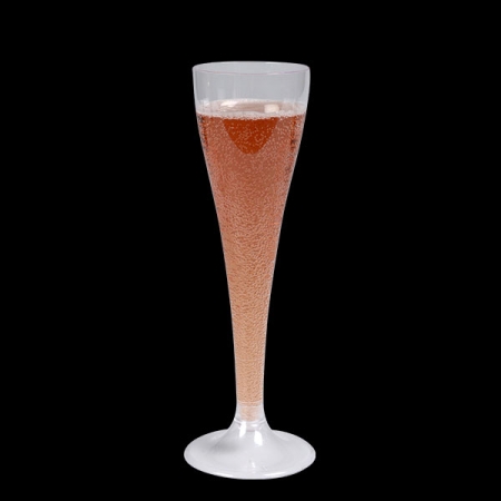 Abena Champagne glass 10-11cl, PS, Transparent, 12pcs