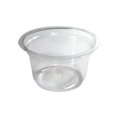 Transparent ice cream-profiterol bowl 240cc, 50pcs