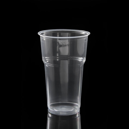 Lariplast Soda Drinking Glass 508, Transparent, 50pcs