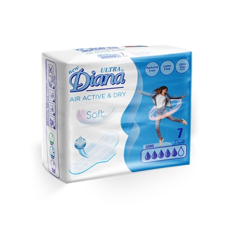 Diana Long Sanitary Napkins 7pcs.