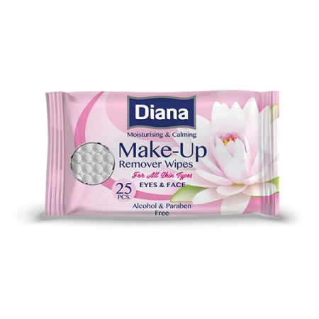 Diana Make-Up Remover Wet Wipes, 25pcs-2