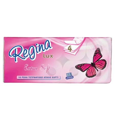 Regina Roilet Paper, Butterfly 4ply 120gr 10rolls