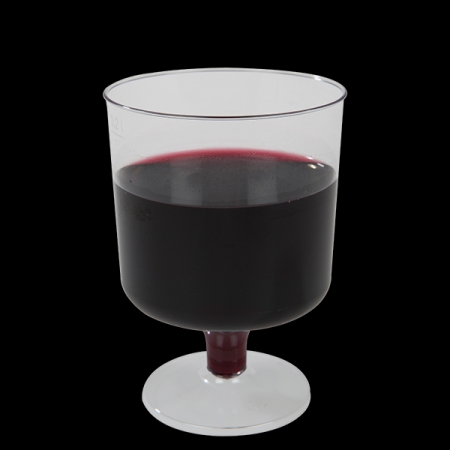 Ποτήρι κρασιού κολονάτο Abena, 20cl, διάφανο, 10τεμ.