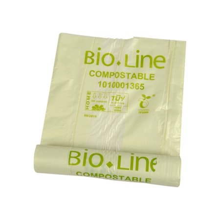 Σακούλες απορριμμάτων βιοδιασπώμενες ABENA Bio-Line, 80x110cm