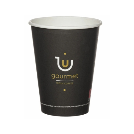 Ποτήρι Χάρτινο Μαύρο Σχέδιο 16oz 50τεμ.