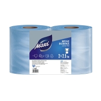 Βιομηχανικό Χαρτί Κουζίνας Maxi 2φ. μπλε, 2ρολά x 2,5Kg