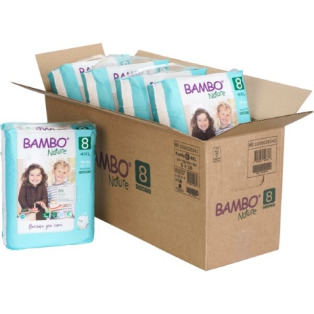 Βρεφικές Πάνες Βρακάκι Bambo Nature Νο8 20+kg