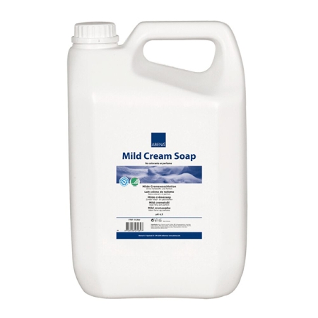 ABENA Mild Cream Soap, Ήπιο Κρεμοσάπουνο Χωρίς Χρωστικές, Χωρίς άρωμα, 5Lt