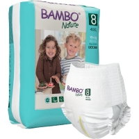 Βρεφικές Πάνες Βρακάκι Bambo Nature Νο8 20+kg 16τεμ.