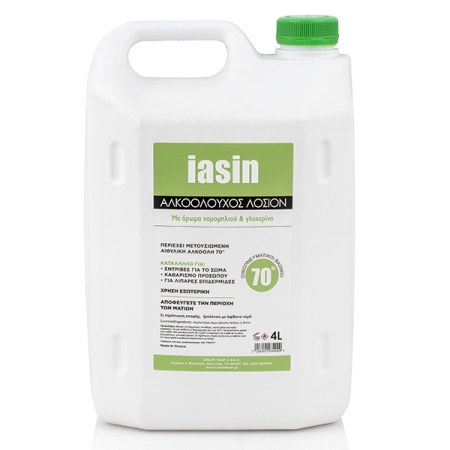 Αλκοολούχος λοσιόν IASIN 4LT 70 βαθμών