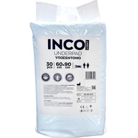 Υποσέντονο INCO LIGHT 60x90cm 30τεμ.