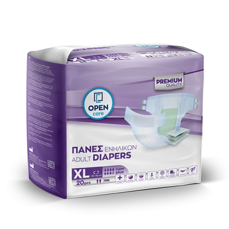 Πάνες Ενηλίκων Open Care Super Plus Large 20τεμ.