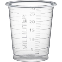 Ποτηράκια Φαρμάκων διάφανα με μετρητή