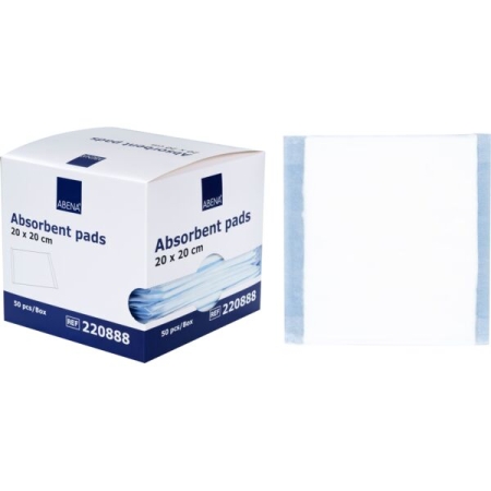 ABENA Απορροφητικά επιθέματα, μη αποστειρωμένα, 10x30cm, 50τεμ.
