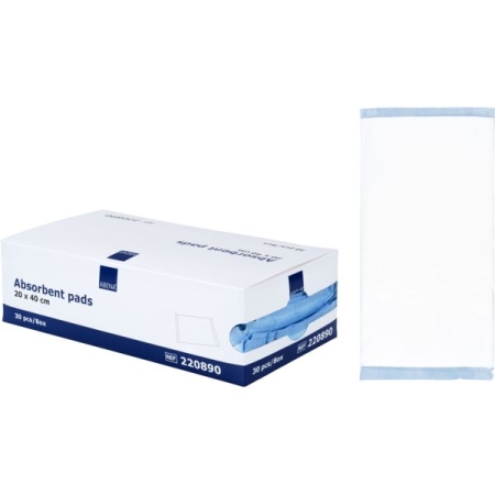 ABENA Απορροφητικά επιθέματα, μη αποστειρωμένα, 20x40cm, 30τεμ.